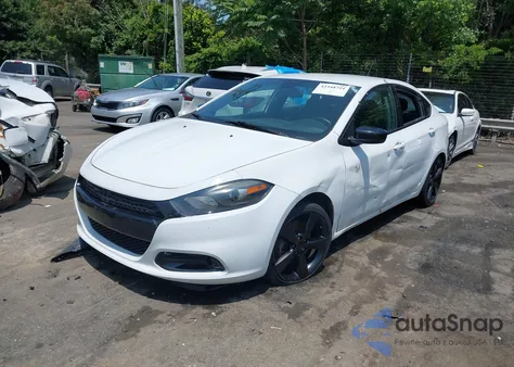 2015 Dodge Dart Sxt из США, поврежденный, VIN 1C3CDFBB6FD435176